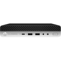 HP EliteDesk 800 G5 9th gen Intel® Core™ i5 i5-9500 8 GB DDR4-SDRAM 256 GB SSD Negro, Plata Mini PC 7PF42EA