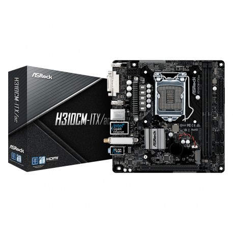 Asrock H310CM-ITX/ac placa base LGA 1151 (Zócalo H4) Mini ITX Intel® H310