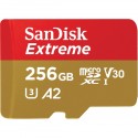 Sandisk 256GB Extreme microSDXC memoria flash Clase 10 SDSQXA1-256G-GN6MA