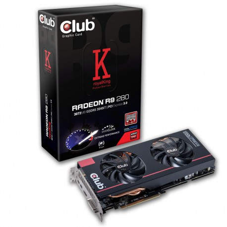CLUB3D Radeon R9 280 CGAX-R9287O