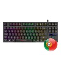 Mars Gaming MKTKL teclado USB QWERTY Portugués Negro MKTKLPT