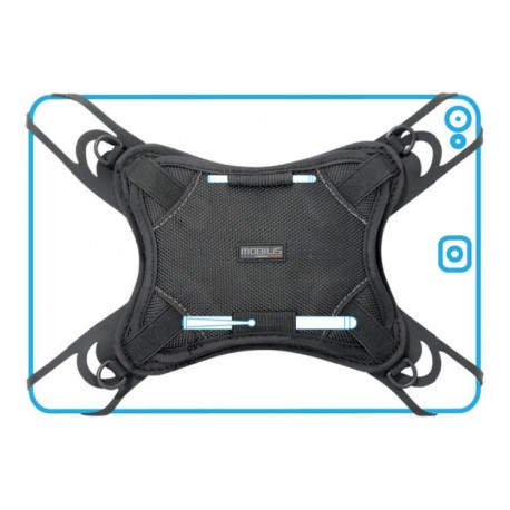 Mobilis  Bandolera Negro funda para tablet 030001
