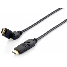 Equip HDMI/HDMI 3.0m 3m Negro cable HDMI 119363