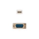 Nanocable Cable conversor Mini DP a VGA, 5.0 M