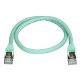 StarTech.com Cable de 0,5m de Red Ethernet RJ45 Cat6a Blindado STP - Cable sin Enganche Snagless - Aguamarina 6ASPAT50CMAQ