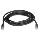 StarTech.com Cable de 3m de Red Ethernet RJ45 Cat6a Blindado STP - Cable sin Enganche Snagless - Negro 6ASPAT3MBK