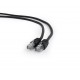 Gembird PP6U-1M cable de red Cat6 U/UTP (UTP) Negro PP6U-1M/BK