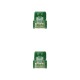 Nanocable Cable de red latiguillo RJ45 LSZH Cat.6A UTP AWG24, Verde, 0.5m 10.20.1800-GR