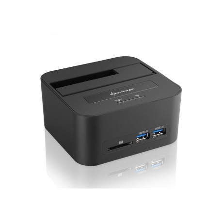 Sharkoon QuickPort XT HC PRO USB 3.1 (3.1 Gen 2) Type-B Negro 4044951020089