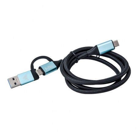 i-tec USB-C Cable to USB-C with Integrated USB 3.0 Adapter C31USBCACBL