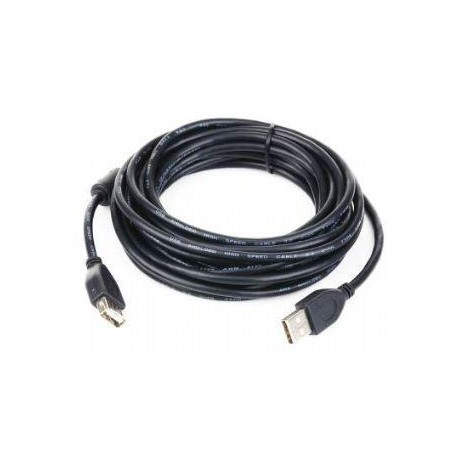 GEMBIRD Cable USB2 M-F 1,8mt Negro Premium CCF-USB2-AMAF-6