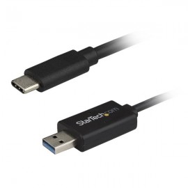 StarTech.com Cable de Transferencia de Datos para Mac y Windows USB 3.0 USBC a USBA - USB TipoC USBC3LINK