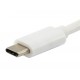 Equip cable USB 2 m USB C Blanco 128352