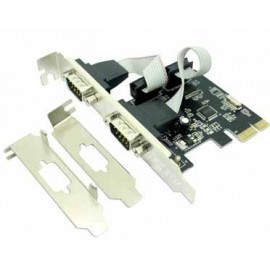 Approx Controladora 2 puertos Serie RS232 PCI-Express 1X