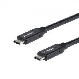 StarTech.com Cable de 1m USB-C a USB-C con capacidad para Entrega de Alimentación de 5A