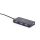 Gembird USB 2.0 480Mbit/s Negro nodo concentrador UHB-U2P4-03