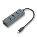 i-tec Metal USB-C Concentrador HUB 4 puertos