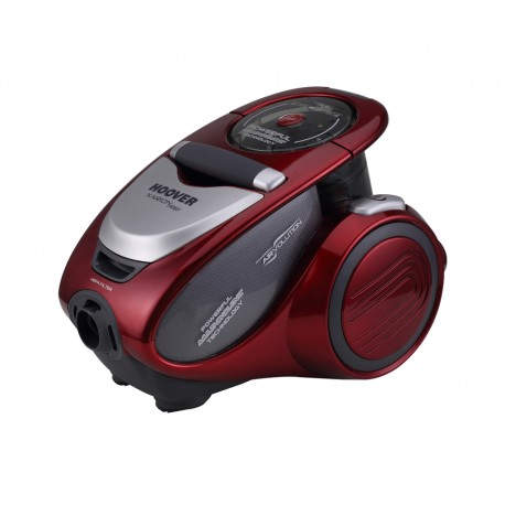 Hoover Xarion Pro XP81_XP25011 Aspiradora cilíndrica 1.5L A Metálico, Rojo 39001424