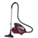 Hoover Xarion Pro XP81_XP25011 Aspiradora cilíndrica 1.5L A Metálico, Rojo 39001424