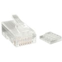 StarTech.com CRJ45C6STR50 RJ-45 Transparente conector