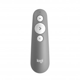 Logitech R500 Bluetooth/RF Gris apuntador inalámbricos 910-005387