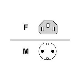CABLE ALIMENTACION FUJITSU TX200 S1 TX1 T26139-Y1740-L10