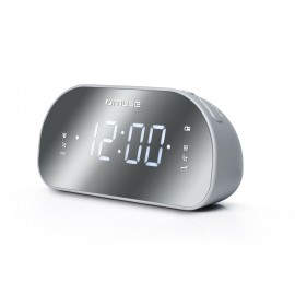 Muse M-170 CMR radio Reloj Digital Espejo, Blanco M-170 CMR