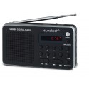 Sunstech Portable digital AM/FM radio silver Portátil Analógica Negro, Plata RPDS32SL