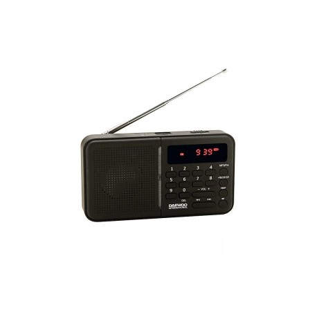 Daewoo DRP-122B Personal Digital Negro radio DRP-122B