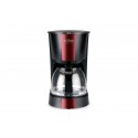 Solac CF4029 Independiente Cafetera de filtro Negro, Rojo 12 tazas Semi-automática s92010600