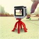 Celly Squiddy tripode Smartphone/Action camera 6 pata(s) Rojo SQUIDDYRD