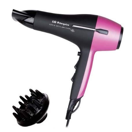 Orbegozo SE 2320 2200W Negro, Rosa secador SE 2320