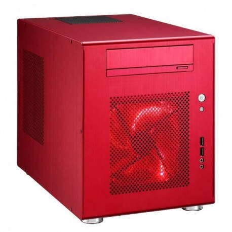 Lian Li PC-Q08R Cubo Rojo