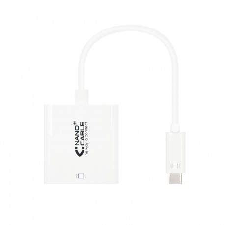 Nanocable CONVERSOR USB-C A HDMI 4K, 15 CM 10.16.4102