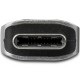 StarTechCDP2DVIDP Adaptador gráfico USB 2560 x 1600 Pixeles Negro, Plata
