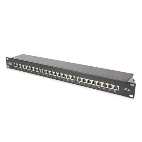 Digitus DN-91624S-EA-B panel de parcheo 1U DN-91624S-EA-B
