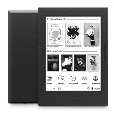 Energy Sistem eReader Pro 4 lectore de e-book Pantalla táctil 8 GB Wifi Negro 446711