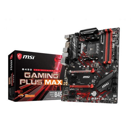 MSI B450 GAMING PLUS MAX placa base Zócalo AM4 ATX AMD B450 7B86-016R