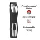 Wahl GroomsMan Pro depiladora para la barba Negro, Acero inoxidable 09855-1216