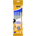 BIC 802052 Stick ballpoint pen Azul 5pieza(s) bolígrafo 802052