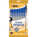 BIC 830863 Stick ballpoint pen Azul 10pieza(s) bolígrafo 830863