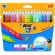 BIC Kid Couleur Medio Multicolor 18pieza(s) rotulador 841799