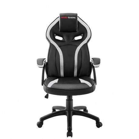 Mars Gaming MGC118 Silla para videojuegos universal Asiento acolchado MGC118BW