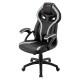 Mars Gaming MGC118 Silla para videojuegos universal Asiento acolchado MGC118BW