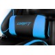 DRIFT DR125 Silla para videojuegos de PC Asiento acolchado tapizado DR125BL