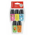 STABILO BOSS MINI Funnimals marcador 5 pieza(s) Azul, Verde, Naranja, Rojo, Amarillo Punta de cincel 07/05-26