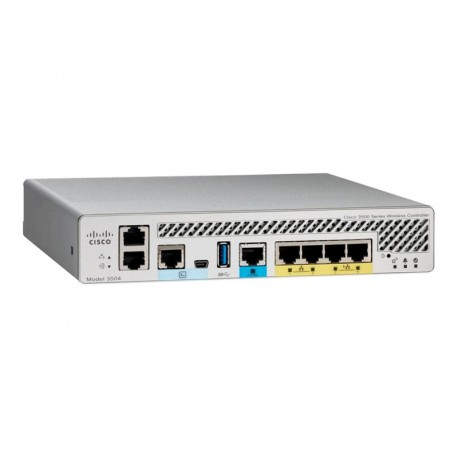 Cisco 3504 10,100,1000Mbit/s pasarel y controlador AIR-CT3504-K9
