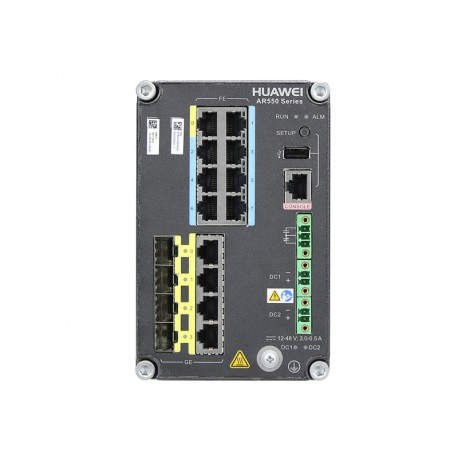 Huawei AR550-8FE-D-H 10, 100, 1000Mbit/s pasarel y controlador