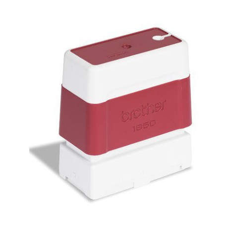 Brother PR1850R6P sello 18 x 50 mm Rojo