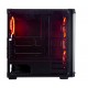 Nfortec Draco V2 Torre Gaming Negra RGB Diseño Full View (Cristal Templado)